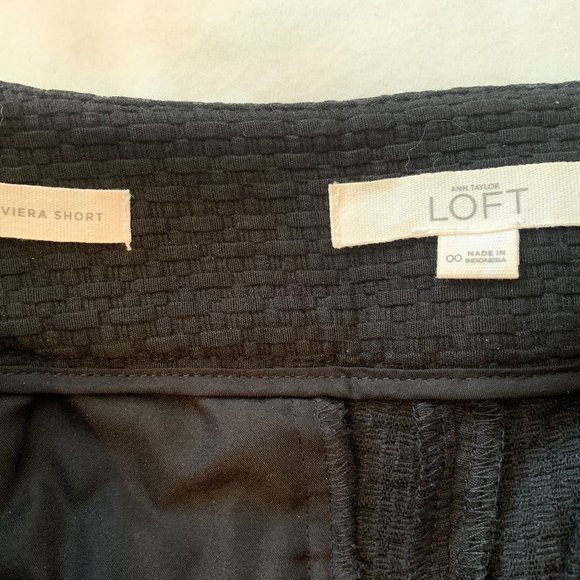LOFT Riviera Scalloped Short - Black - Picture 4 of 4